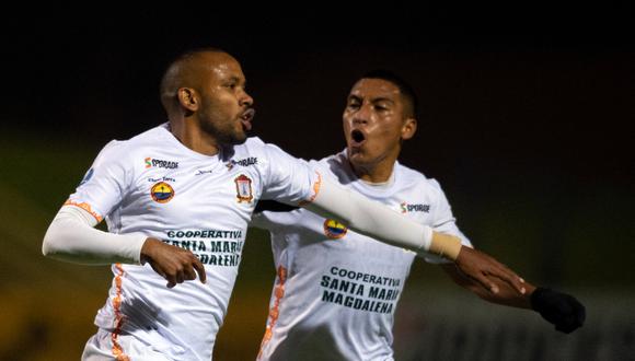 Ayacucho FC logró sacar ventaja de dos goles ante Sport Boys. (Foto: AFP)