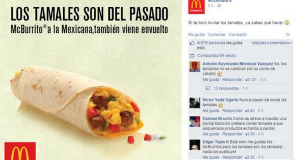 McDonald\'s desató gran polémica en Internet. (Foto: RT)