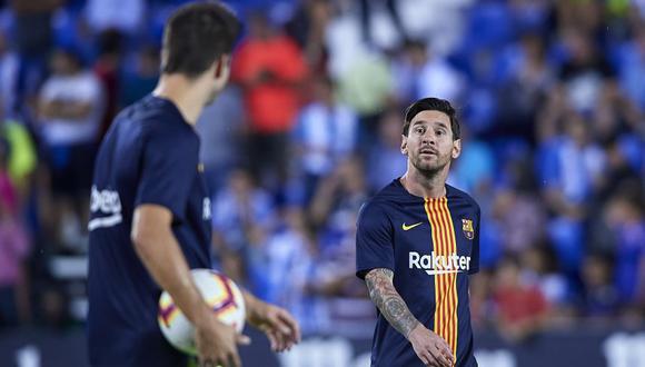 De acuerdo con el programa "El Chiringuito", Lionel Messi y Gerard Piqué no se están llevando bien y esa situación pone en problemas a la interna del conjunto catalán. ¿A qué se debe la pelea? (Foto: EFE)