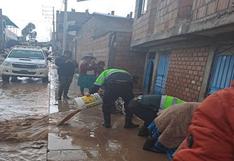 Cusco: Casas y calles de Livitaca quedaron inundadas tras intensa llovizna y granizada