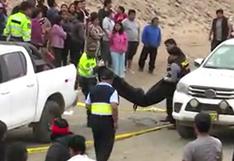 Hallan cadáver de hombre en un descampado de Ventanilla | VIDEO