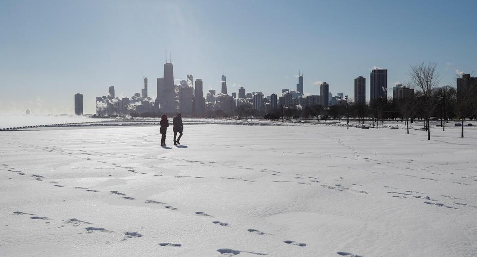 Este jueves la paralizada ciudad de Chicago (EE.UU.) registró temperaturas de -21 grados, mientras que en Winnipeg (Cánada) las temperaturas oscilan en -40 grados.&nbsp; (Foto referencial: EFE)