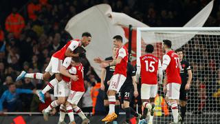 Arsenal venció al Manchester United por la Premier League en el Emirates Stadium