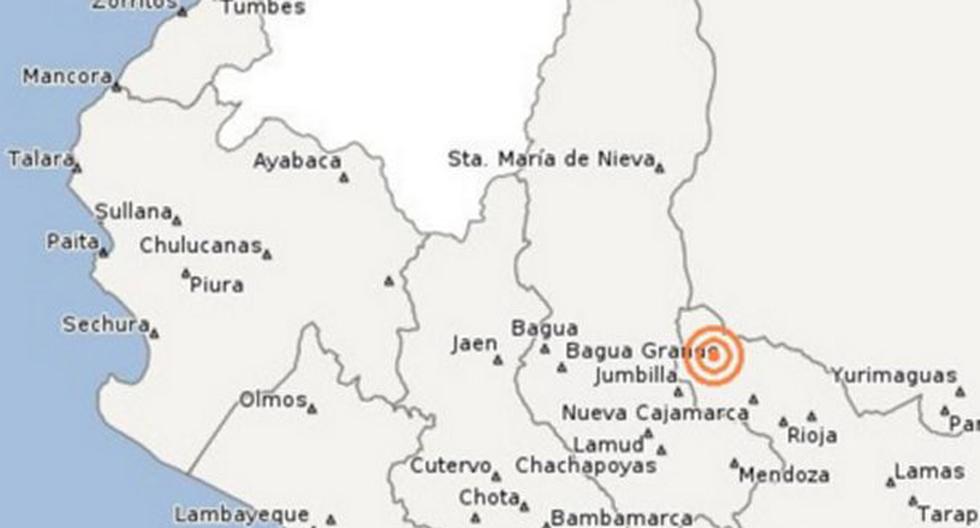 Sismo de 4.2 grados de magnitud se registró en Amazonas, según IGP. (Foto: Andina)