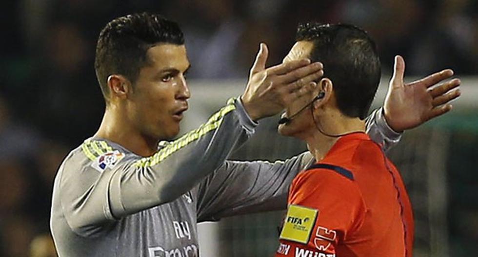 A Cristiano Ronaldo no le entran balas. Agredió rival durante el Real Betis vs Real Madrid. (Video: YouTube)