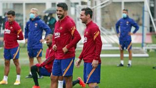 Lionel Messi se unió a los trabajos grupales del Barcelona tras su frustrada salida 
