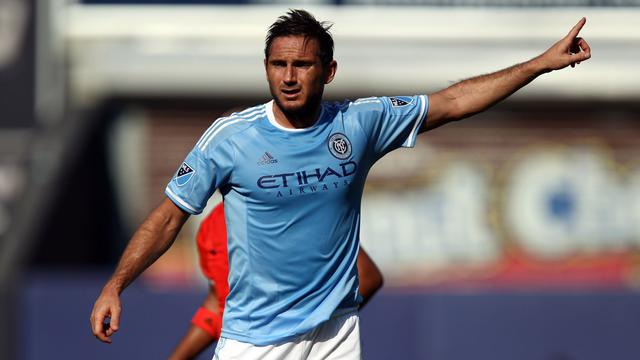 El inglés Frank Lampard se retiró este 2017 vistiendo la camiseta del New York City de la Major League Soccer. (Foto: AFP)