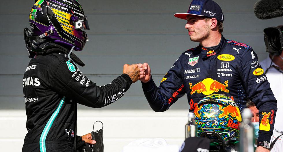 Verstappen llega con ocho puntos de ventaja sobre Hamilton a falta de dos carreras en la F1. (Foto: AFP)
