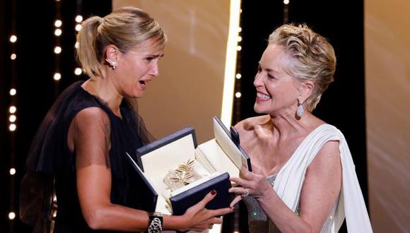 “Titane”, de la francesa Julia Ducournau, la película más arriesgada y polémica de la 74 edición del Festival de Cannes, recibió hoy la Palma de Oro. (Foto: Reuters /Eric Gaillard)