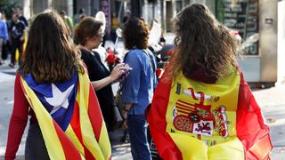Cataluña, dividida entre quienes quieren independencia y quienes no