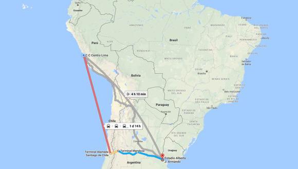 Perú visitará Argentina este 5 de octubre en la Bombonera. (Foto: Google Maps)