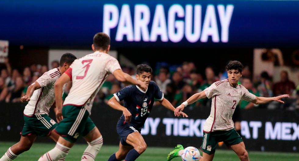 México y Paraguay se enfrentaron por el partido amistoso en Estados Unidos. Fuente: Selección de Paraguay