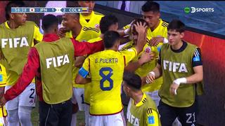 Los goles de Colombia ante Japón por el Mundial Sub 20