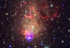 NASA: Galaxia ‘starburst’ con la perspectiva de las ondas gravitacionales 