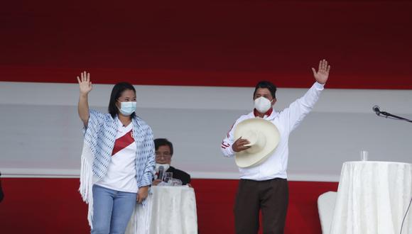 Un debate no es un mitin, ni un mitin es lo mismo, en medio de la pandemia. (Fotos Hugo Pérez / GEC)