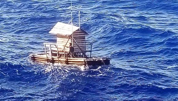 Joven indonesio sobrevive 49 días a la deriva en trampa flotante para peces. (AP)