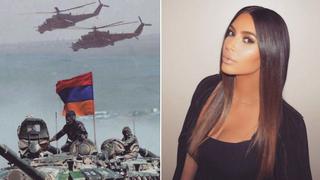Kim Kardashian apoya a Armenia en su conflicto con Azerbaiyán