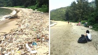 Trash challenge, el nuevo reto que está haciendo que miles limpien playas y bosques