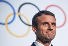 Juegos Olímpicos: Macron, presidente de Francia, no vendrá a Lima para designación de París como sede del 2024