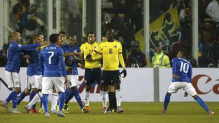 Brasil vs. Colombia acabó en gresca y con Neymar expulsado