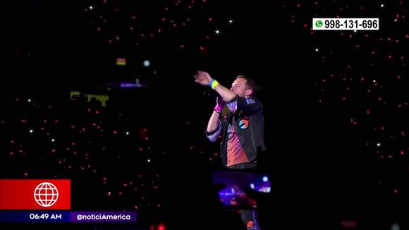 Coldplay: Así fue el primer espectáculo de la popular banda británica en Lima