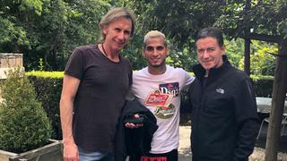 Selección Peruana: Ricardo Gareca se reunió con Miguel Trauco en Francia