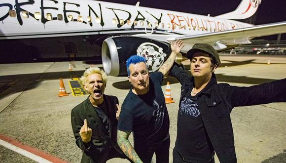 Green Day se presentará en el Estadio de San Marcos. (Foto referencial: Facebook)