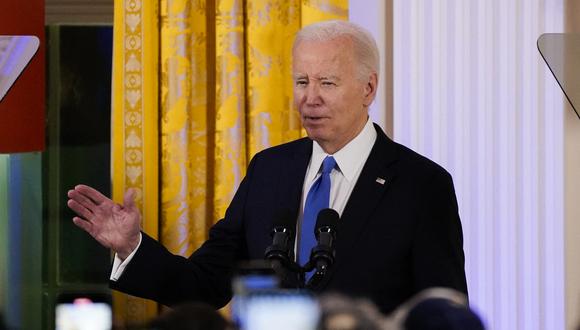El presidente estadounidense Joe Biden. (Foto de ELIZABETH FRANTZ/POOL/AFP)