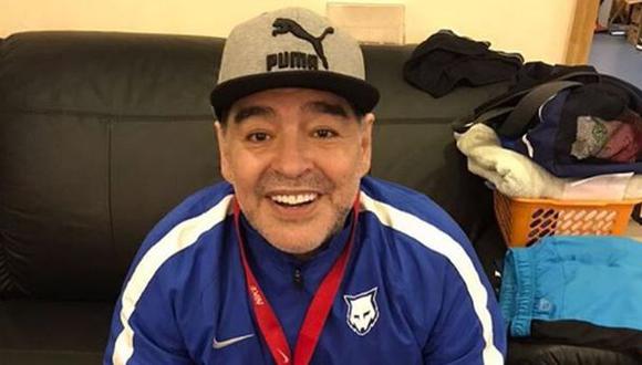 Diego Maradona no ha perdido la magia. (Captura: Instagram)