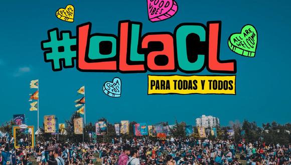 Lollapalooza Chile 2022: fecha, dónde será y cómo conseguir entradas (Foto: Twitter/Lollapalooza).