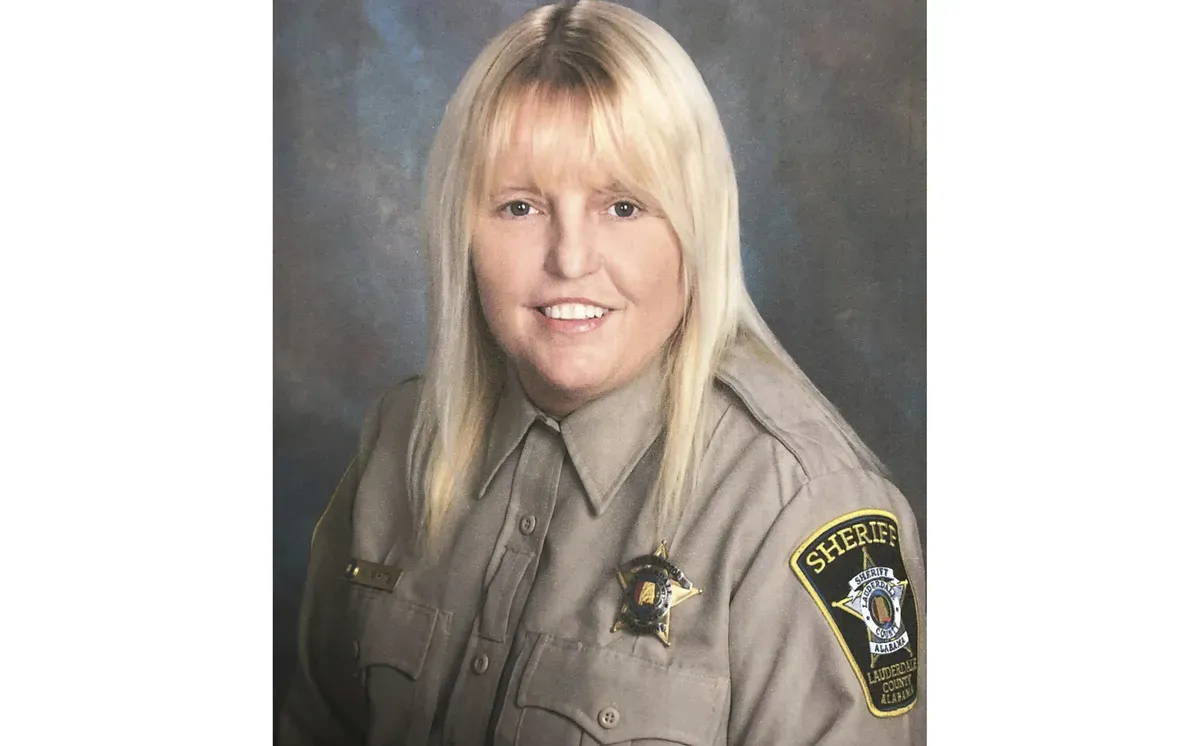 Vicki White, deputy director of the Lauderdale County Detention Center.  (Lauderdale County Police via AP)