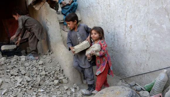Pobres de Afganistán y Pakistán sufren más tras terremoto