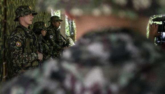 El gobernador del departamento del Meta apuntó a que “en esta zona" operan las disidencias de las FARC”. (Foto: JOAQUIN SARMIENTO / AFP)