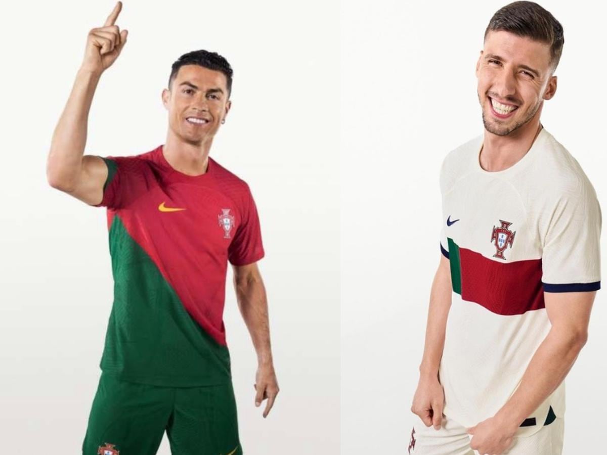 Camiseta Portugal para el Mundial Qatar 2022 con Cristiano Ronaldo como imagen | Selección Portugal | FOTO RMMD DTBN | DEPORTE-TOTAL | EL COMERCIO PERÚ