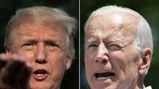 Trump y Biden, dos rivales en medio del aniversario de los atentados del 11S