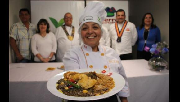 Trujillo: plato ‘boda de quinua’ ganó concurso gastronómico