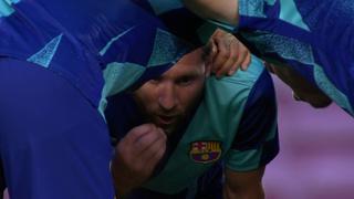Lionel Messi y la arenga a sus compañeros del Barcelona antes de enfrentar al Napoli por Champions League | VIDEO