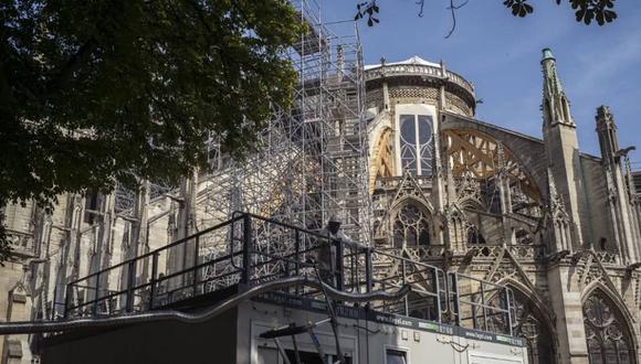 Notre Dame | Arquitecto venezolano Leonardo Nepa ganó concurso sobre la reconstrucción de la catedral que se incendió el 15 de abril. Foto: AFP