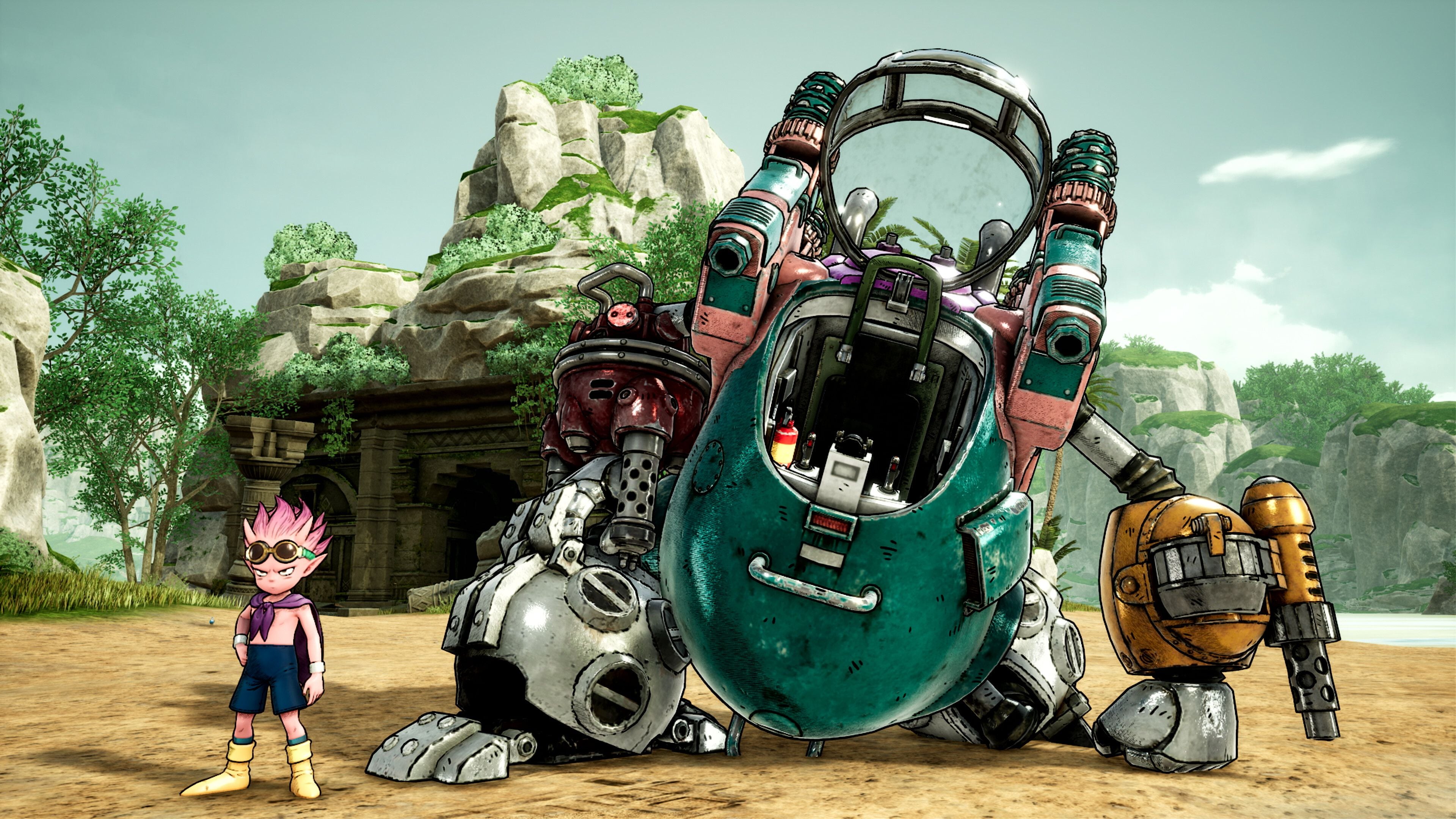 El juego cuenta con un robusto sistema de combate vehicular que incluye tanques, motocicletas y hasta robots.