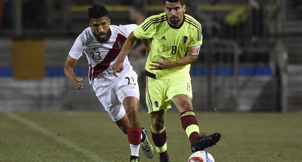 Perú no pudo ante Venezuela y cayó 1-0 (EFE)