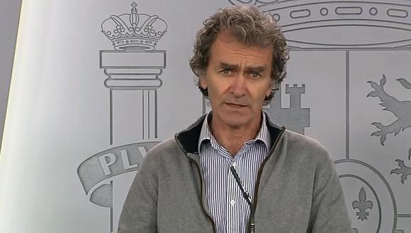 Fernando Simón, portavoz de Sanidad para la pandemia en España, da positivo para coronavirus. (EFE).