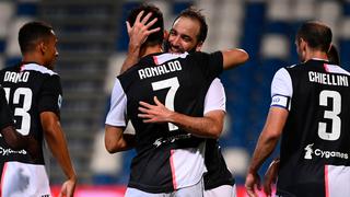 Juventus, con gol de Higuaín, empató frente a Sassuolo y estiró a siete puntos su ventaja en la Serie A