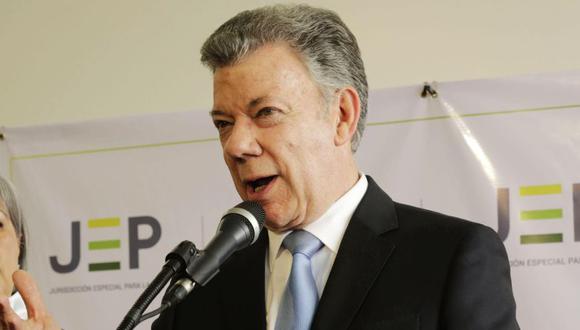 Colombia niega que Juan Manuel Santos esté detrás del atentado con explosivos contra Nicolás Maduro. (Foto: EFE)
