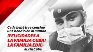 Facebook: Municipal envía emotivo mensaje a Rodrigo Cuba tras convertirse en papá