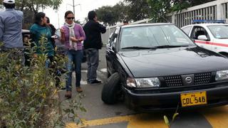 Una espectacular balacera entre policía y delincuentes se desató en Surco