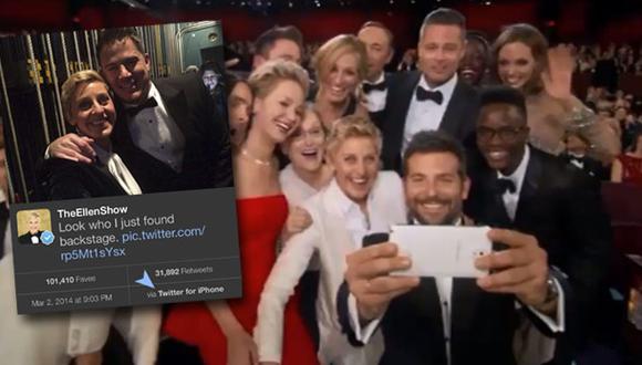 Ellen DeGeneres tomó selfie con Samsung pero ella usa un iPhone