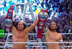 WWE WrestleMania: regresaron Matt y Jeff Hardy para convertirse en campeones en pareja