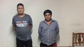 Policía desbarata bandas criminales en Chiclayo, Ica y Lima