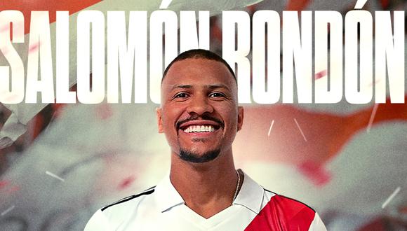 Salomón Rondón es nuevo jugador de River Plate de Argentina.