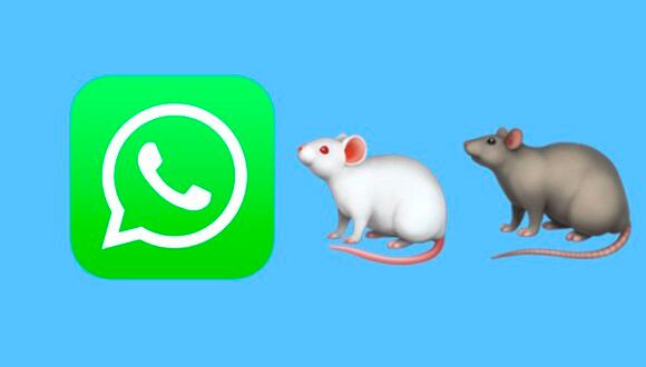 ¿Te has percatado de estos dos roedores de WhatsApp? Aquí te explicamos qué significa cada uno de ellos y por qué existen dos colores.
